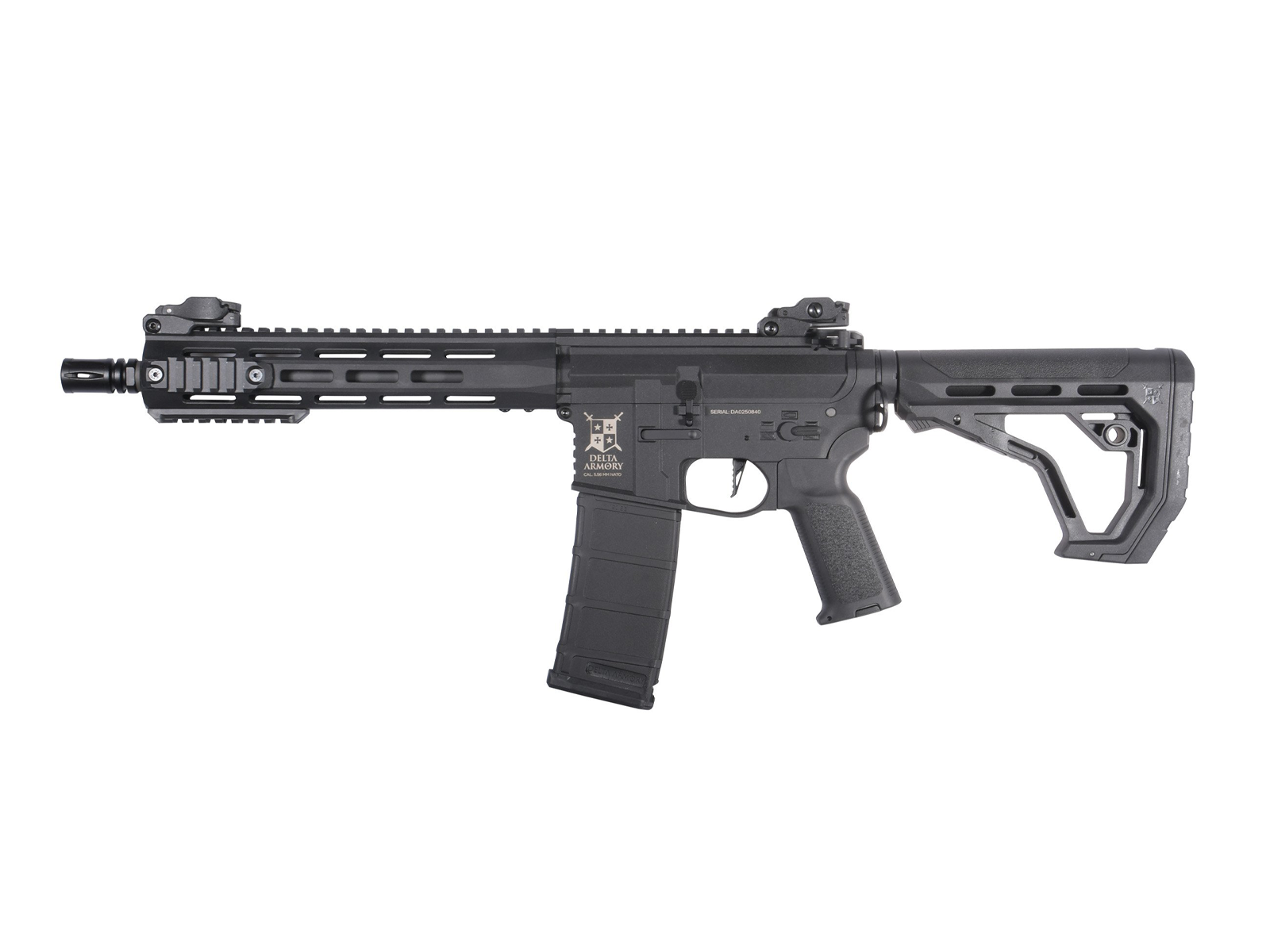 Delta Armory - Eagle M4 AR15 M-LOK 10" Charlie Eagle, SportLine, Sort