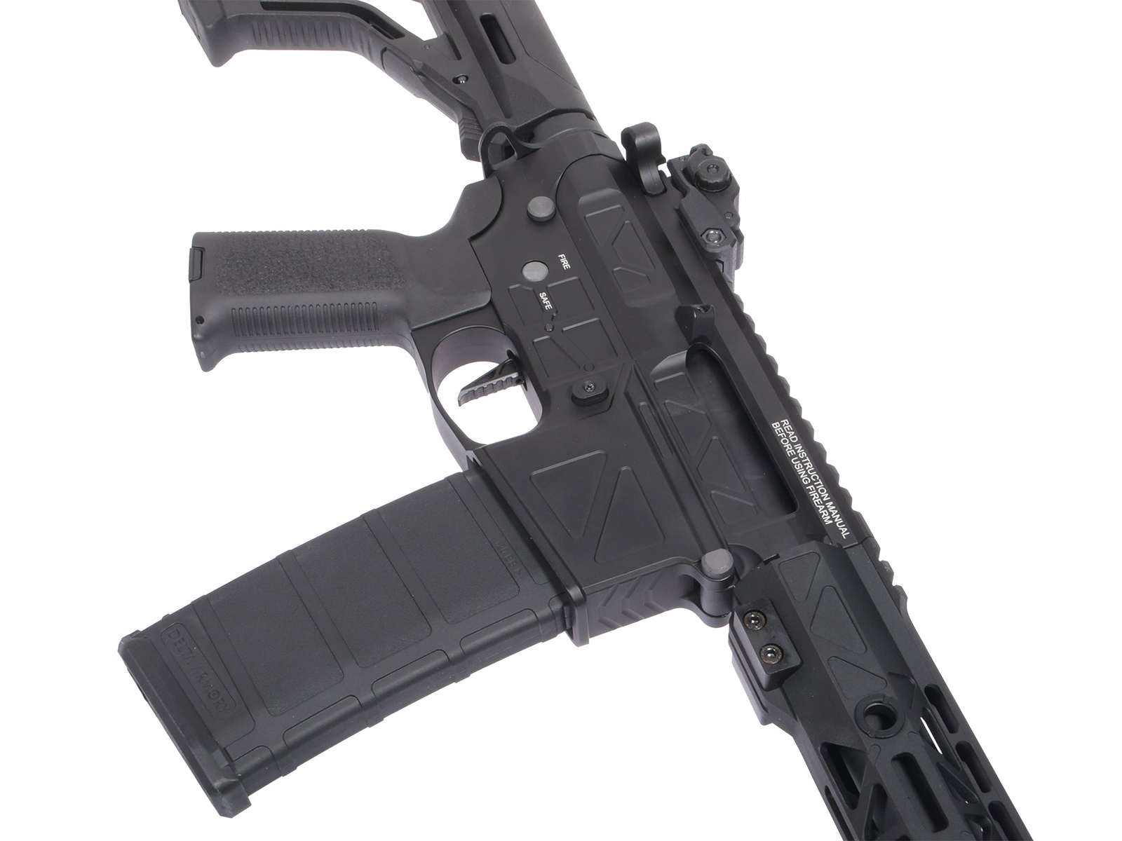 Delta Armory - FREYA R15 M-LOK 10", ProLine, Sort