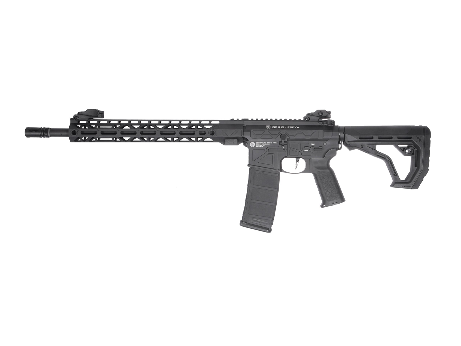 Delta Armory - FREYA R15 M-LOK 13", ProLine, Sort