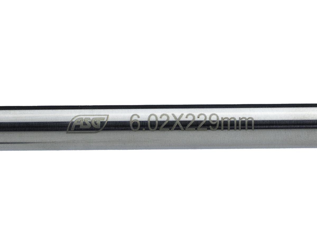 ASG - ULTIMATE inner barrel, bridged, Løb 6.02 mm, 229 mm. AEG