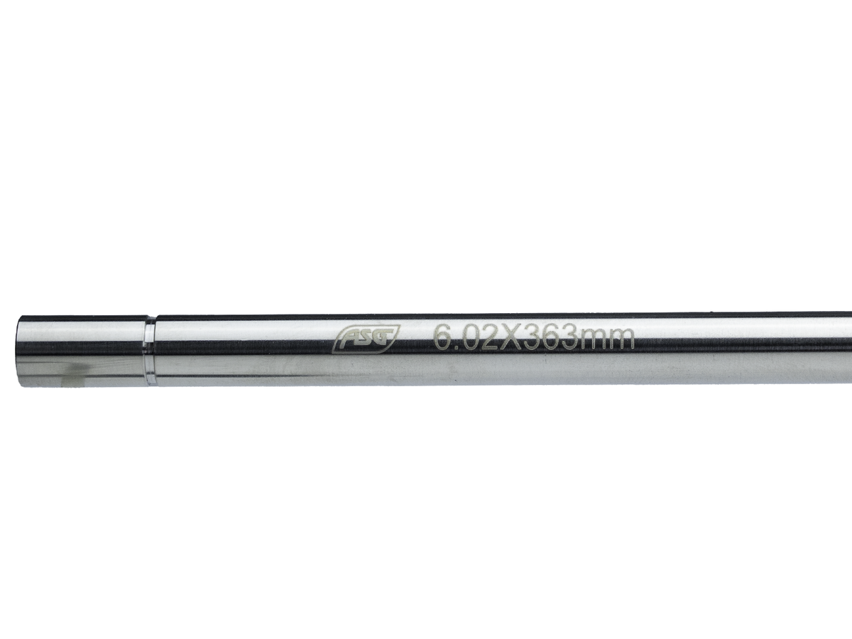ASG - ULTIMATE inner barrel, bridged, Løb 6.02 mm, 363 mm. AEG