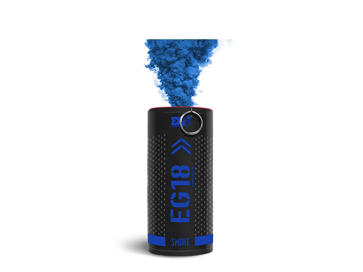 Enola Gaye - EG18 Røggranat / Smoke Grenade, Blå