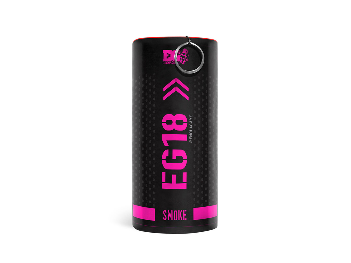 Enola Gaye - EG18 Røggranat / Smoke Grenade, Pink