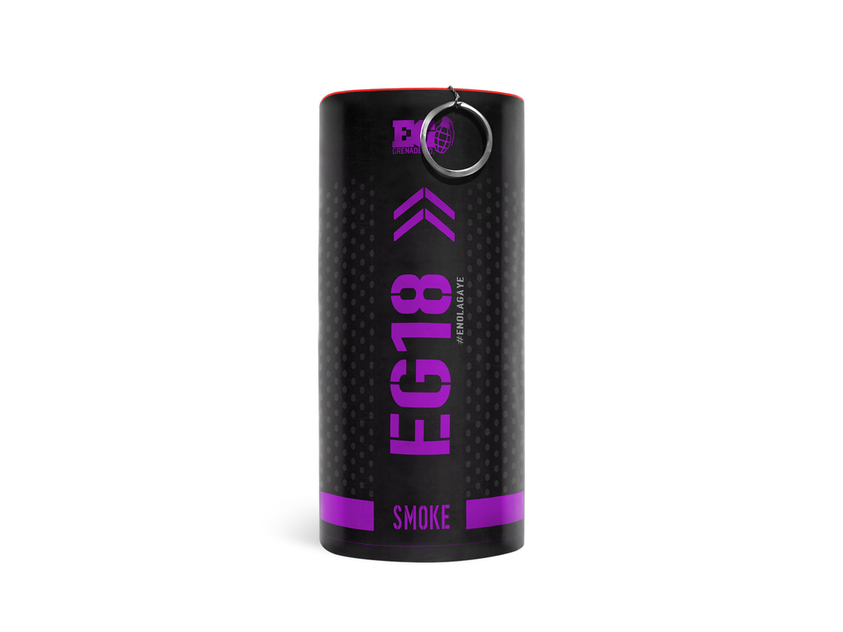Enola Gaye - EG18 Røggranat / Smoke Grenade, Lilla