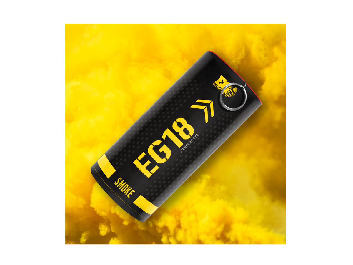 Enola Gaye - EG18 Røggranat / Smoke Grenade, Gul