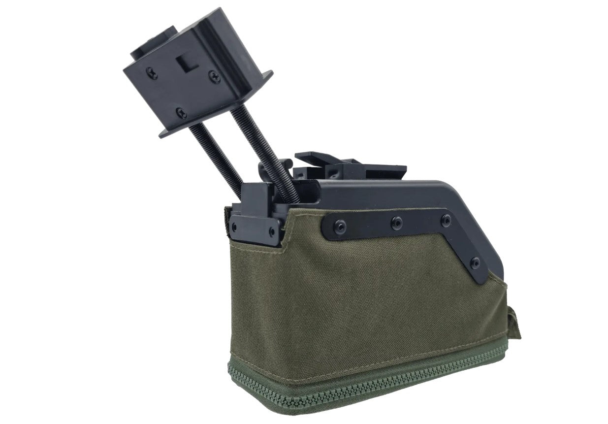 FN M249/MK46, magasin 2000 skuds elektrisk. Grøn 1