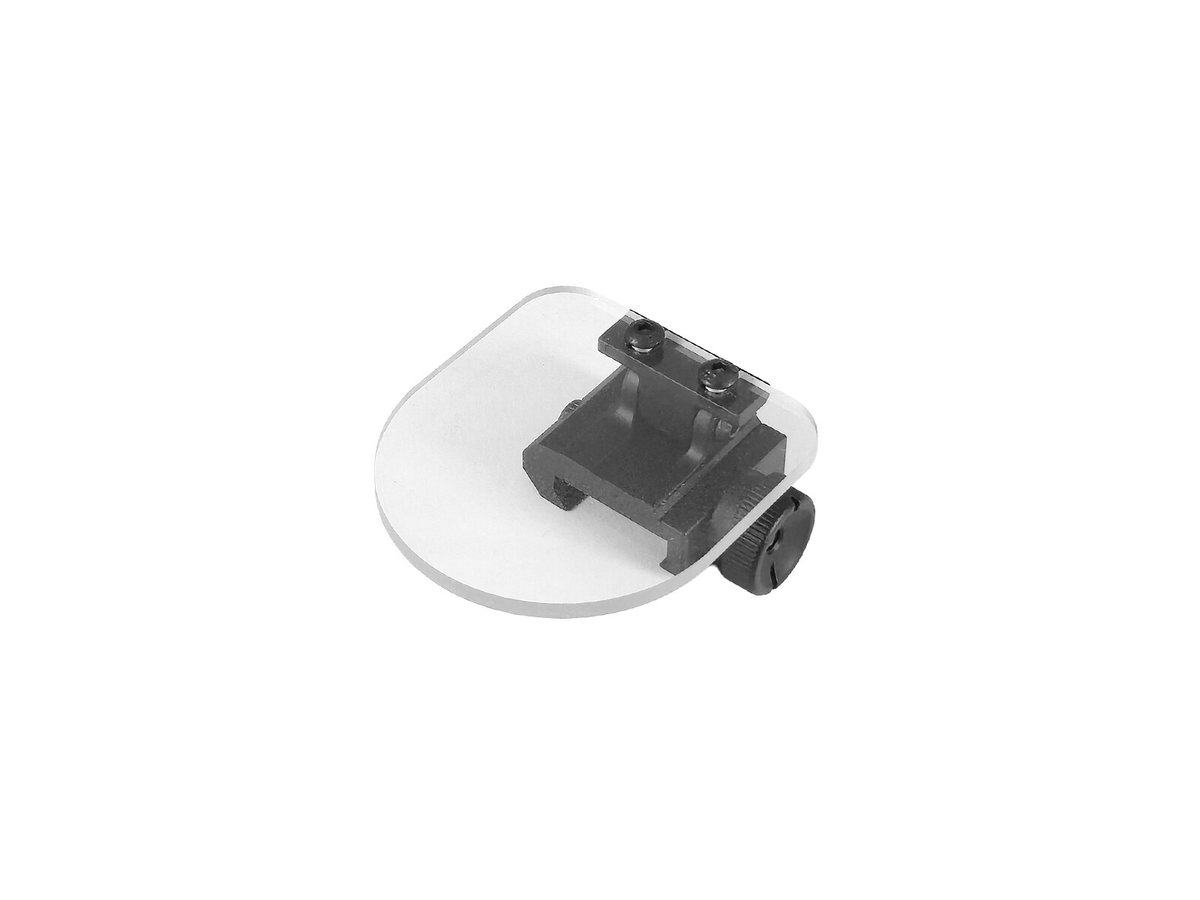 Mount lens protection med glas klar/Gul
