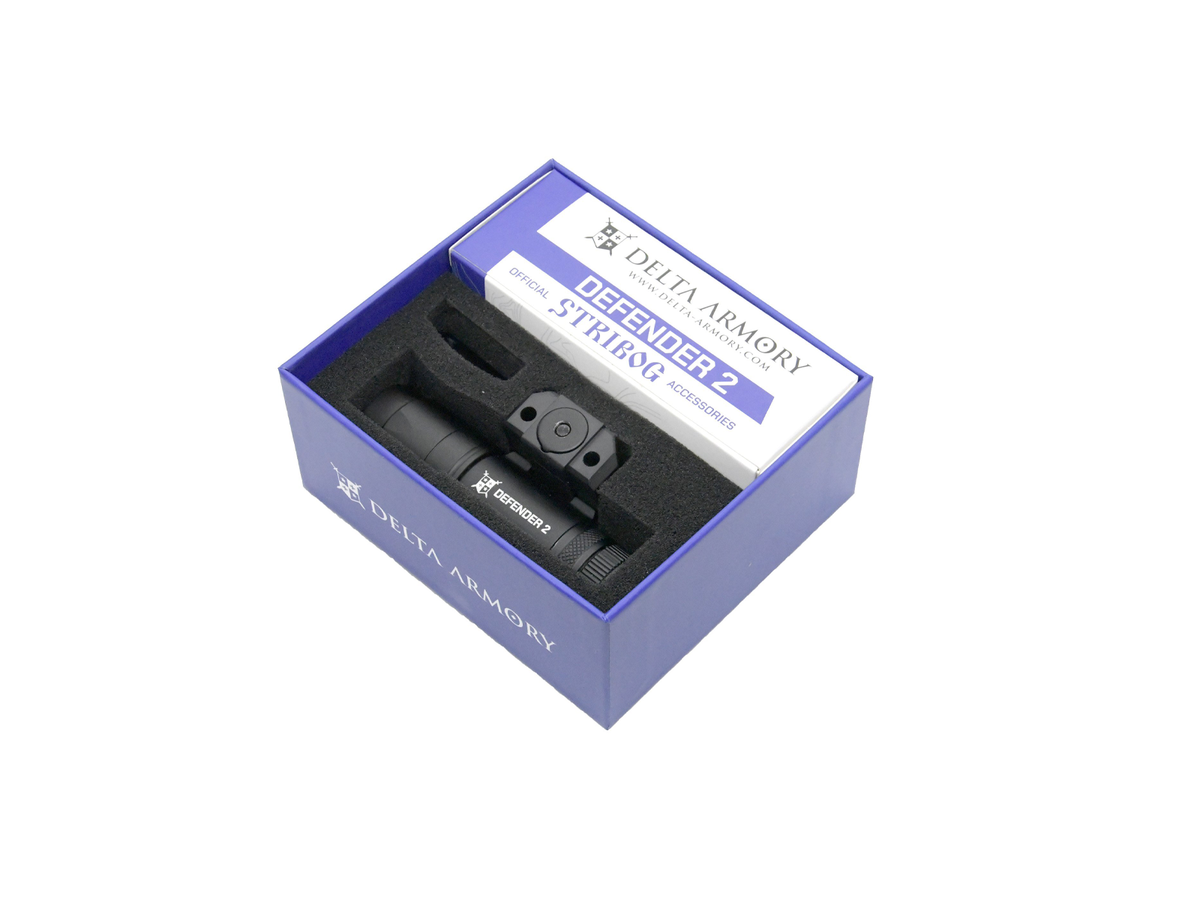 Delta Armory Stribog tactical flashlight/Lygte defender 2