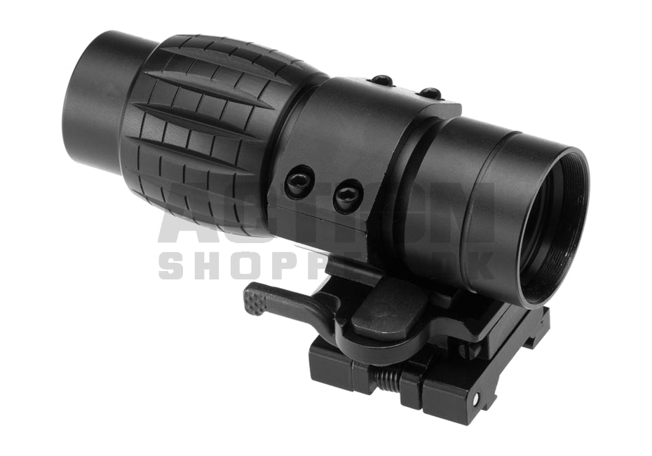 FXD 4x. Magnifier m. flip up, Sort 1
