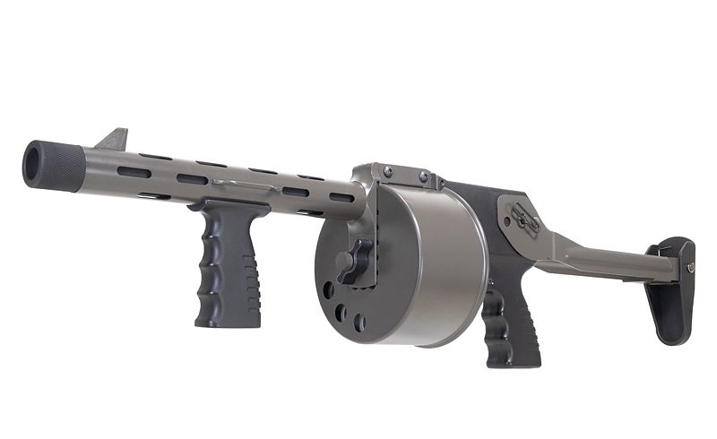 APS Striker-12 "Street Sweeper" CO2  Powered Airsoft Shotgun (MK3) - Co2 3