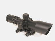 Tactical Scope 3-9 X 40 Compact Integrated, rød/grøn oplyst kryds 2