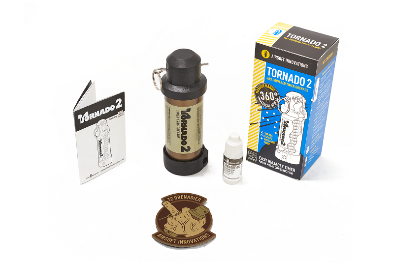 Tornado 2 Timer Gas Grenade