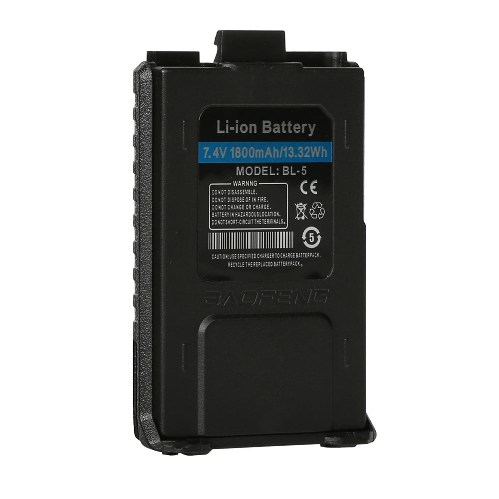 Batteri 1800mAh til Baofeng UV-5R 5
