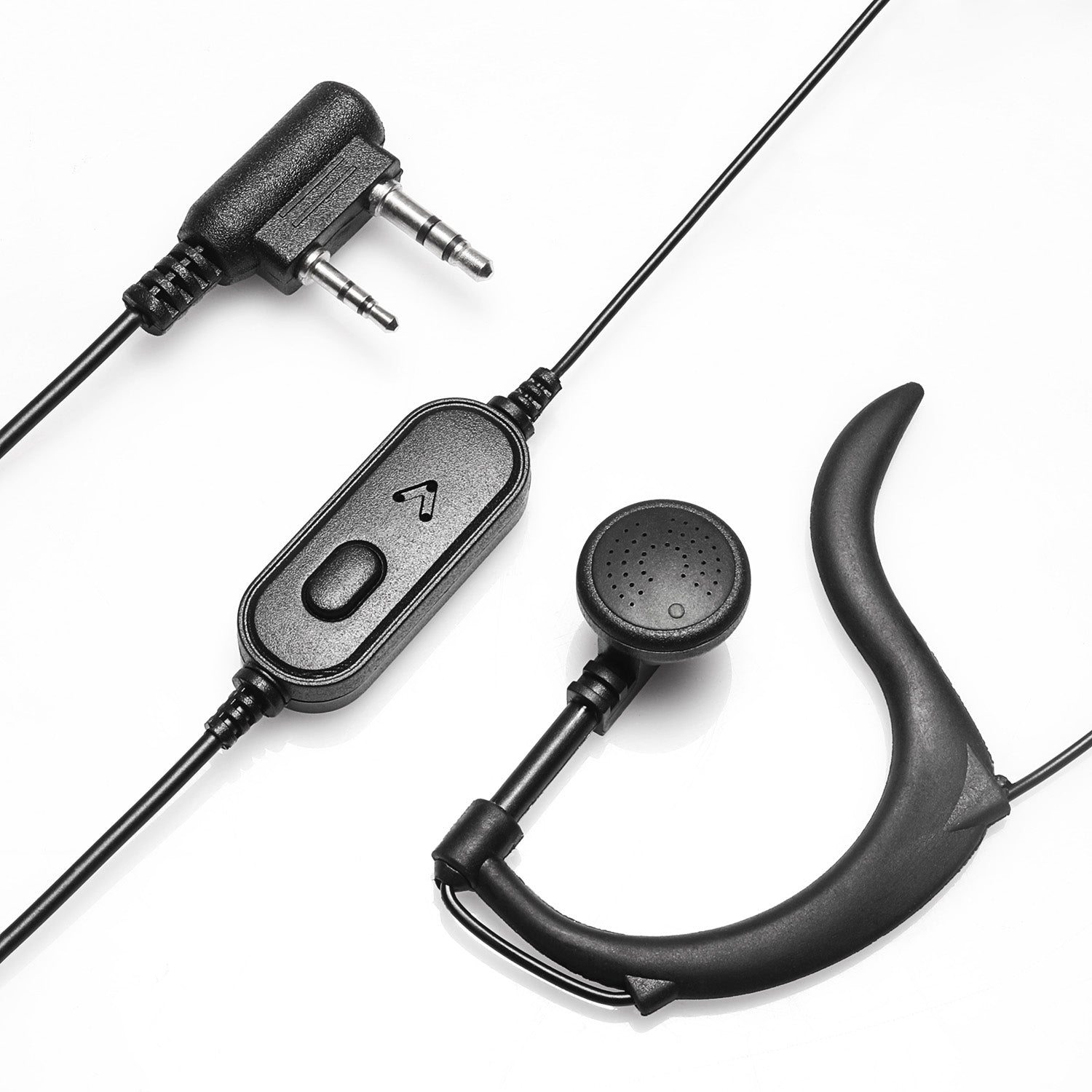 Baofeng originalt ørestykke headset til UV-5R (K-Plug) 3