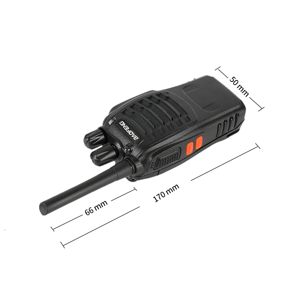 Baofeng Radio BF-88E FRS/PMR 2W/0.5W (2 stk i en pakke) 6