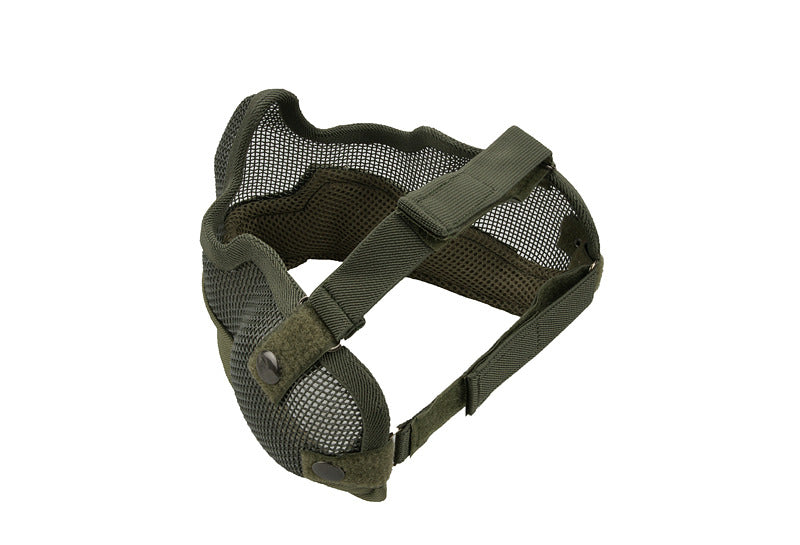 Ansigts beskytter, Stalker V3 type, halv Maske, Oliven grøn 3