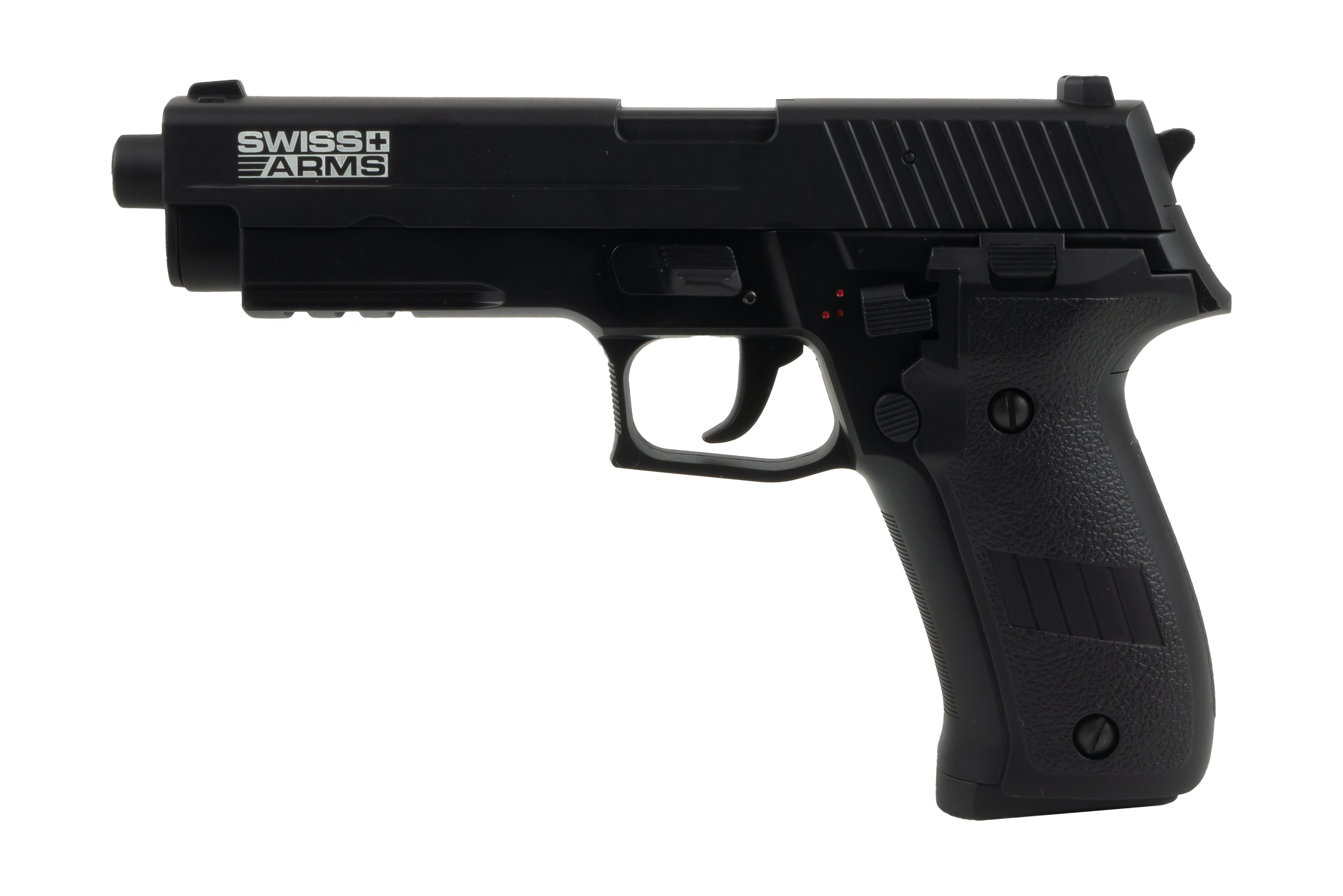 Cybergun - Swiss Arms Navy Pistol AEP Mosfet RTP Lipo Metal slid, El pistol, Semi/Full automatisk. 1