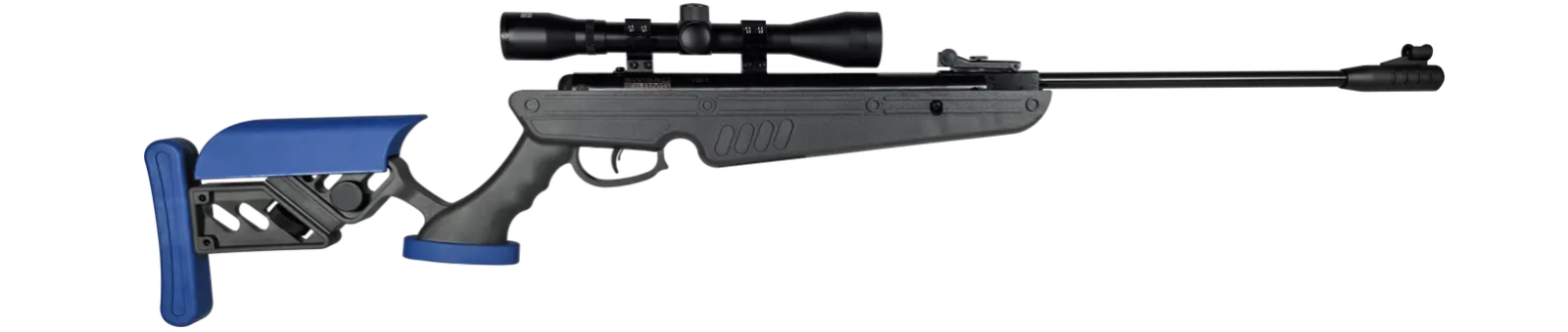 Swiss Arms - TG1 Nitrogen Grå/Blå, 4x40 kikkert, luftgevær, 4,5mm (Cal.177) 2