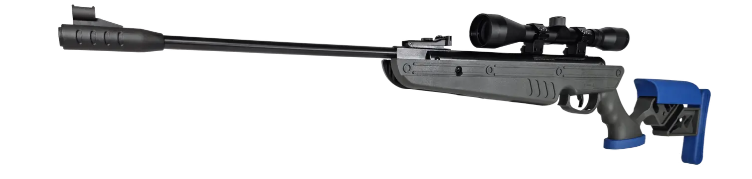 Swiss Arms - TG1 Nitrogen Grå/Blå, 4x40 kikkert, luftgevær, 4,5mm (Cal.177) 3