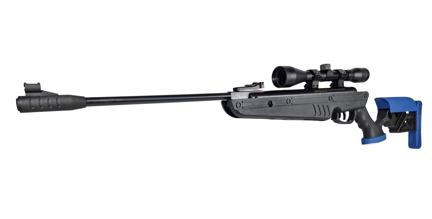Swiss Arms - TG1 Nitrogen Sort/Blå, 4x32 kikkert, luftgevær, 4,5mm (Cal.177) 3