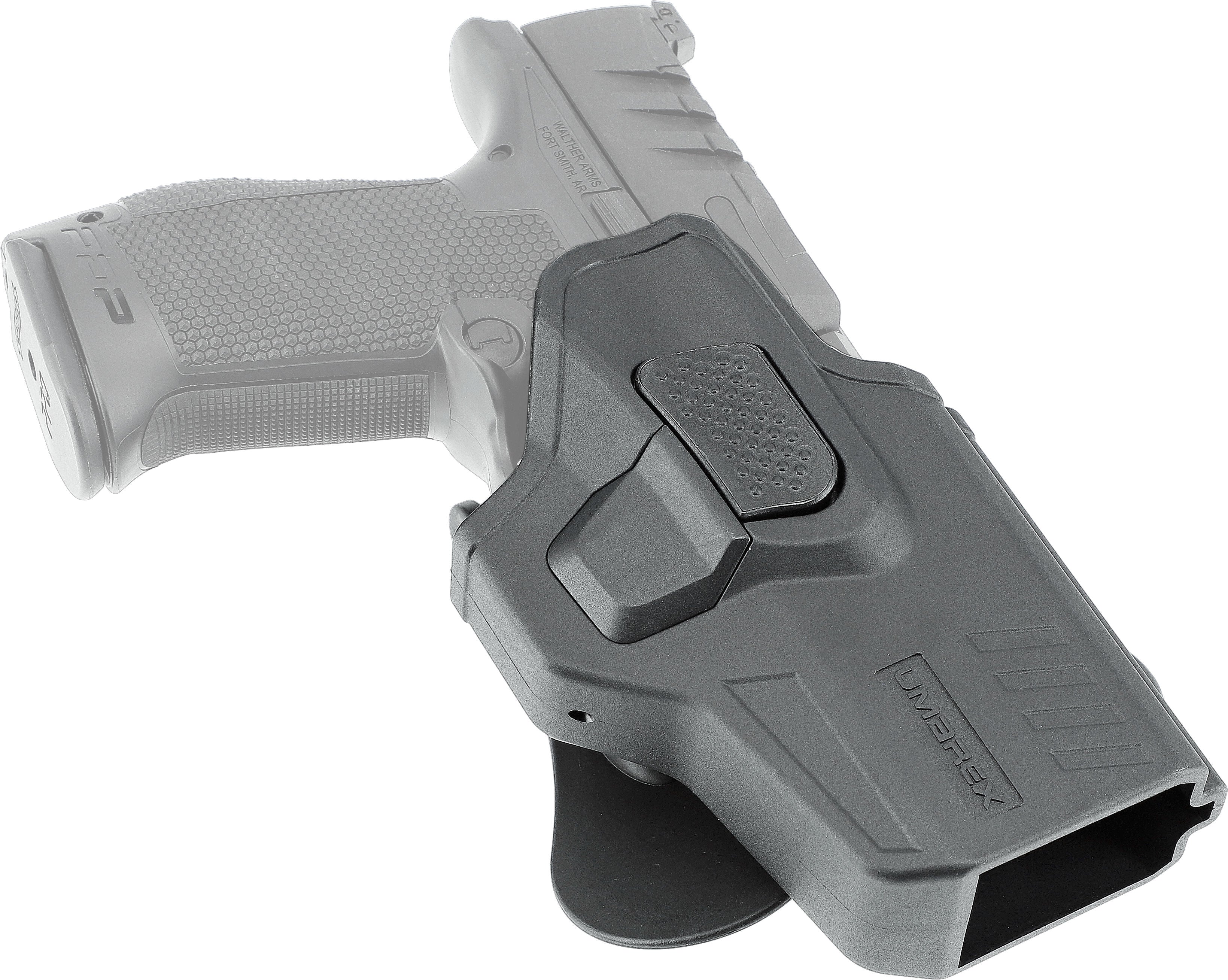 Bæltehylster til Walther PDP Compact / Fullsize / F-Series modeller Polymer, Sort.