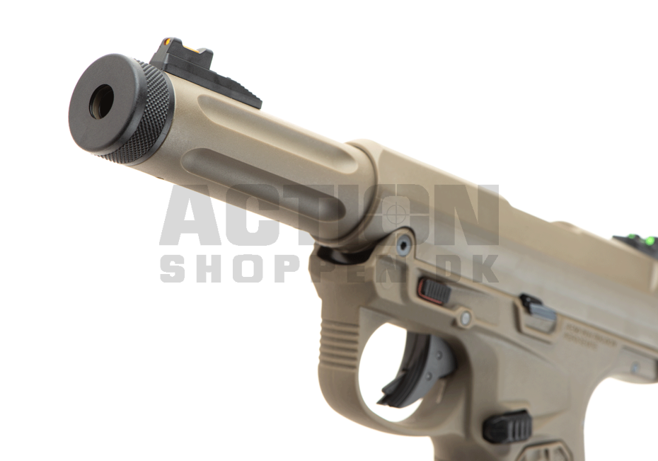 Action Army AAP01, Semi Auto / Full Auto, Dark Earth, GBB - Gas 6