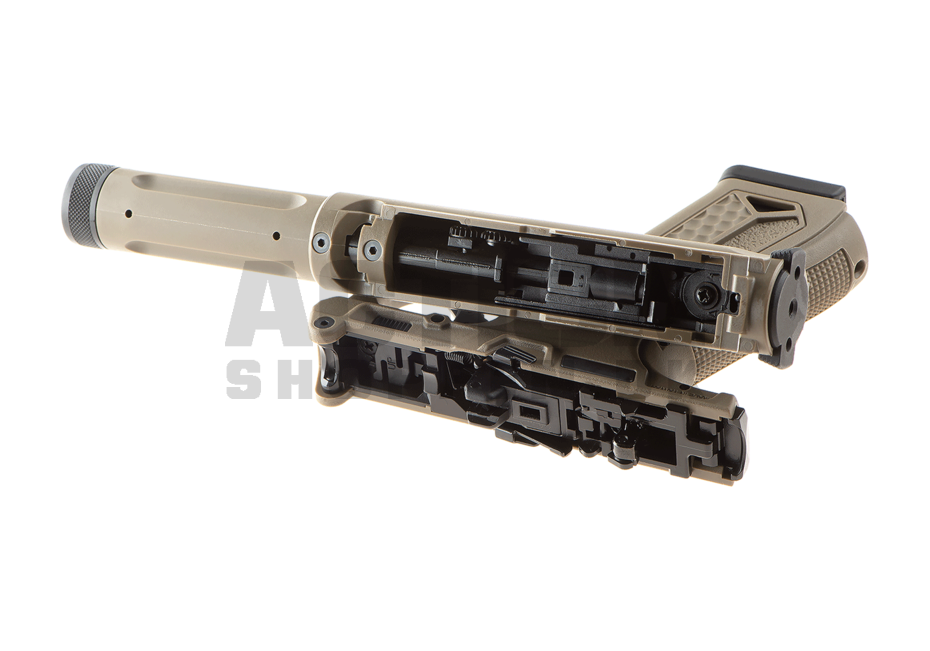 Action Army AAP01, Semi Auto / Full Auto, Dark Earth, GBB - Gas 9
