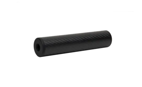 Lyddæmper i carbon, 170mm x 37 mm - 14mm CW/CCW 1