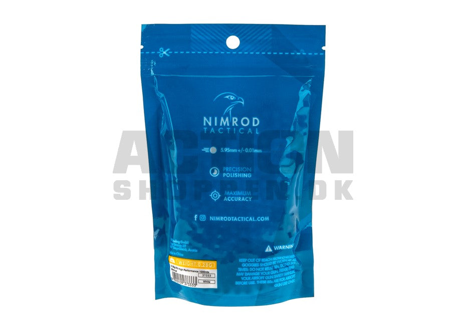 Nimrod - High Performance kugler 0,28 gram 1000 stk. 2