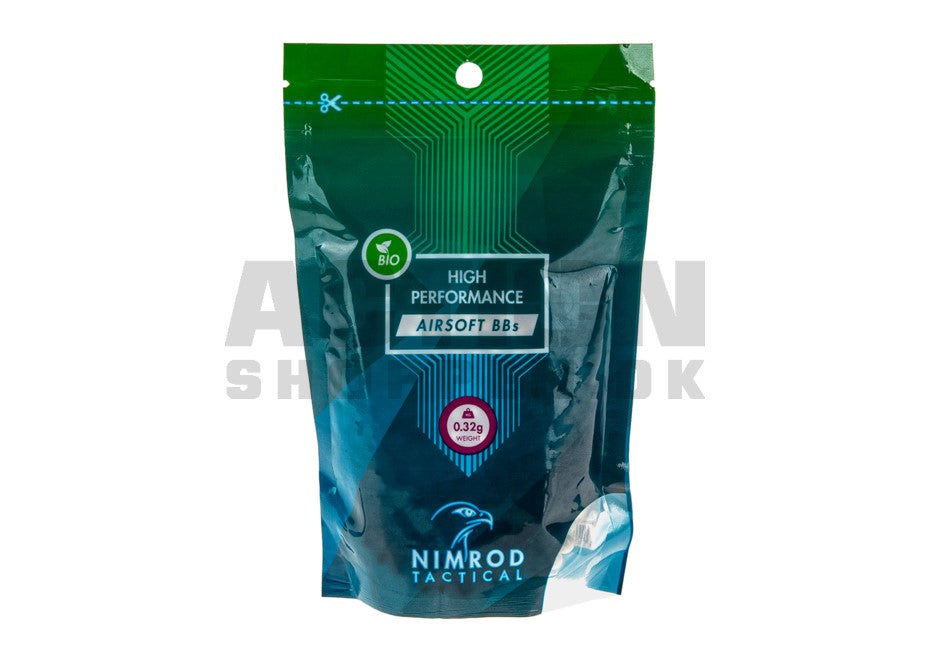Nimrod - Bio High Performance kugler 0,32 gram 1000 stk. 1