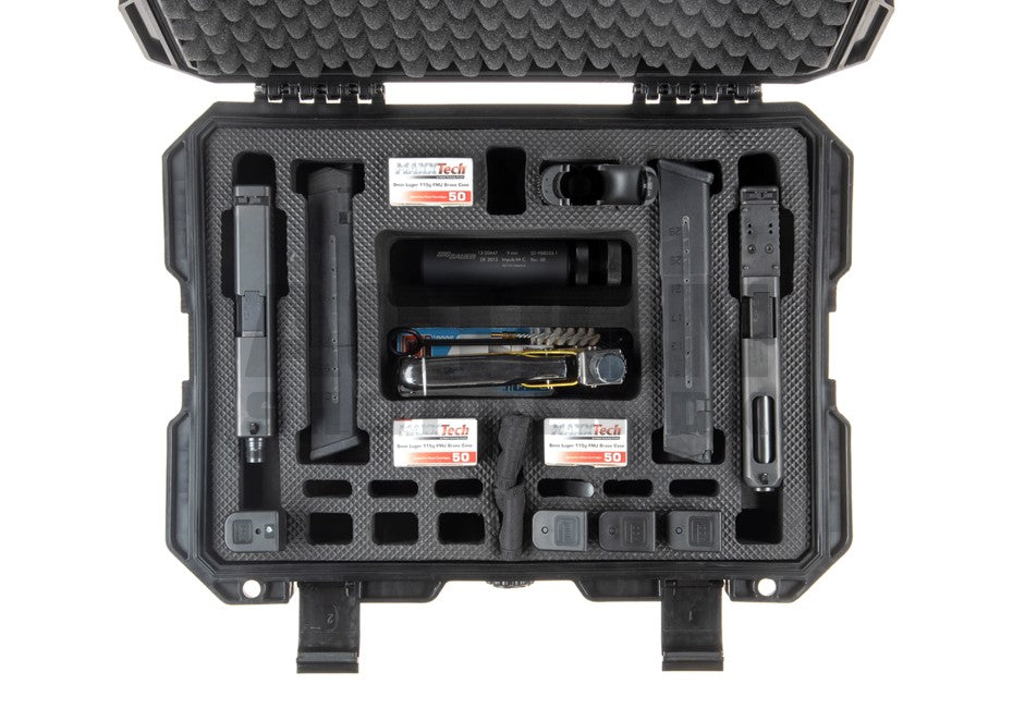 Nimrod - Pistol og udstyrs kuffert, Sort 3