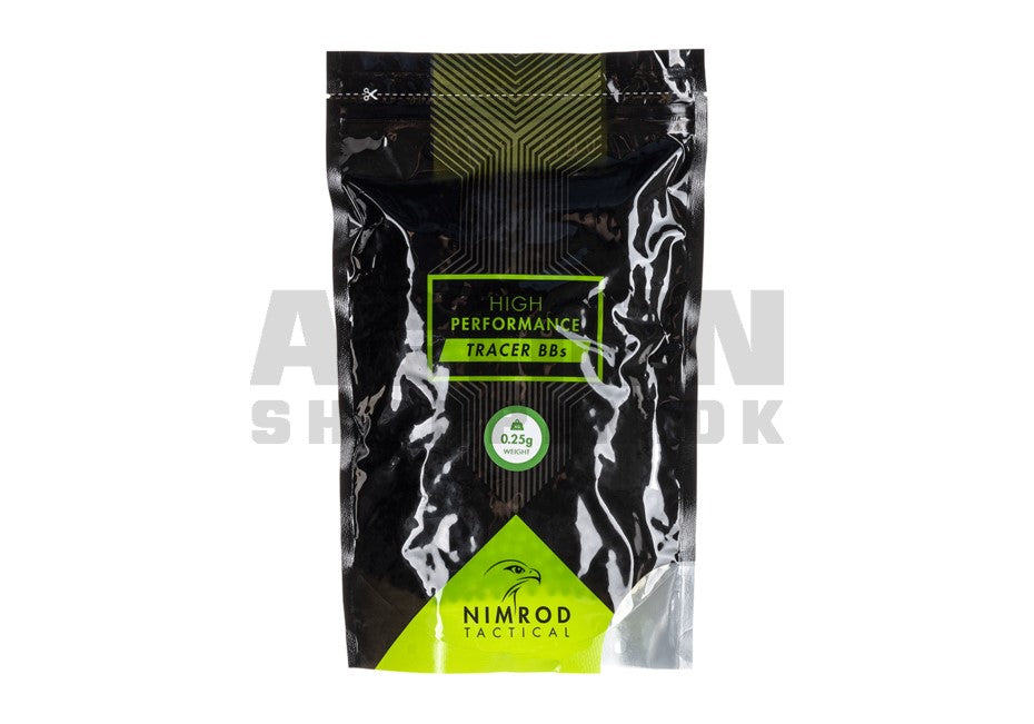 Nimrod - Bio Tracer - 0,25 gram 4000 stk. Professional Performance, Grøn 1