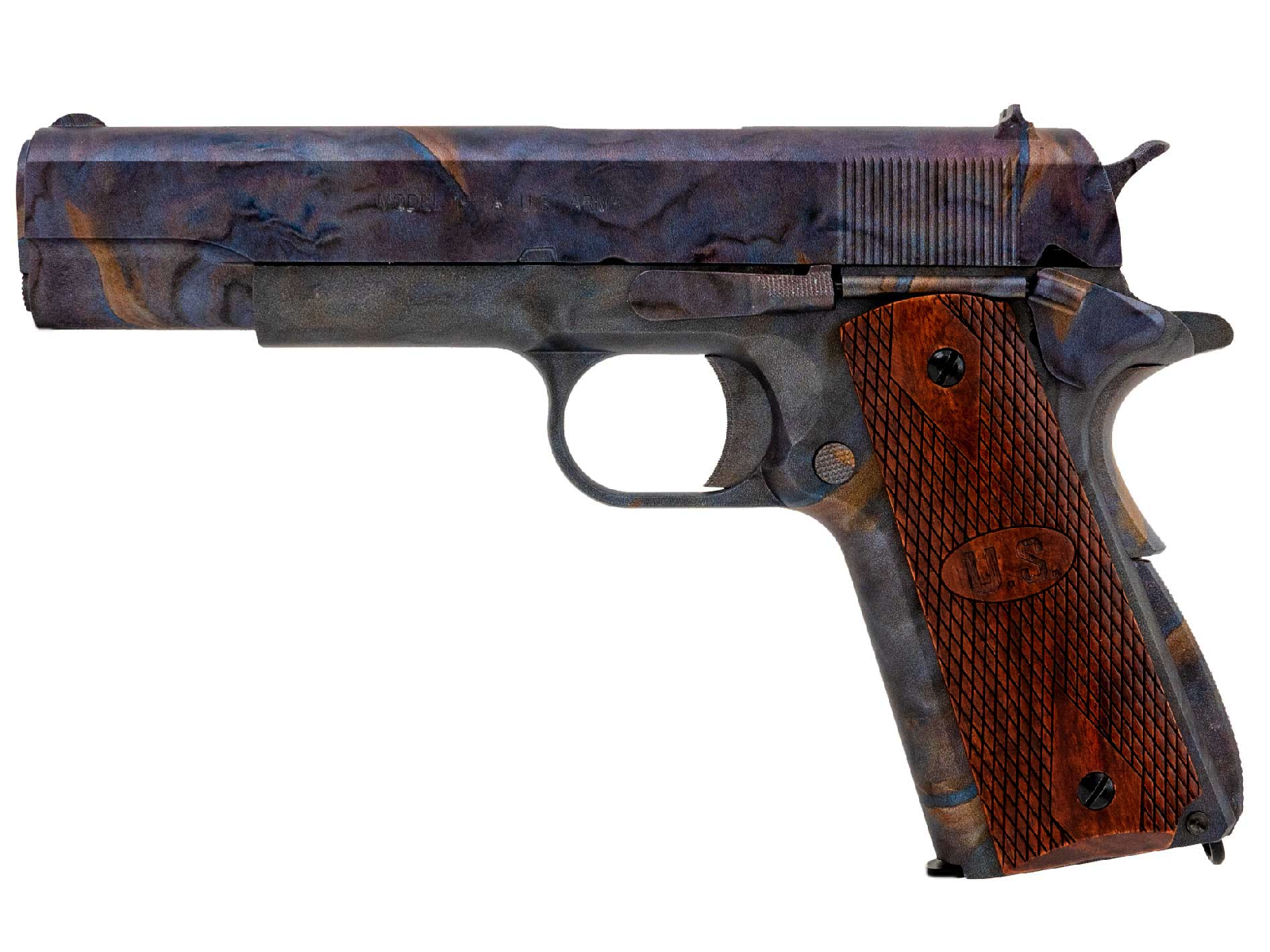 Cybergun - Auto Ordnance 1911 Marble & Wood, Full Metal, GBB - Gas 1