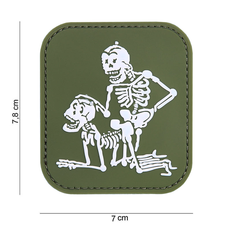 Patch - 3D PVC two skeletons 1