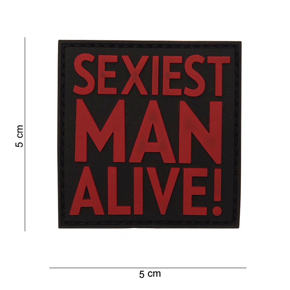 Patch - 3D PVC Sexiest man alive 1