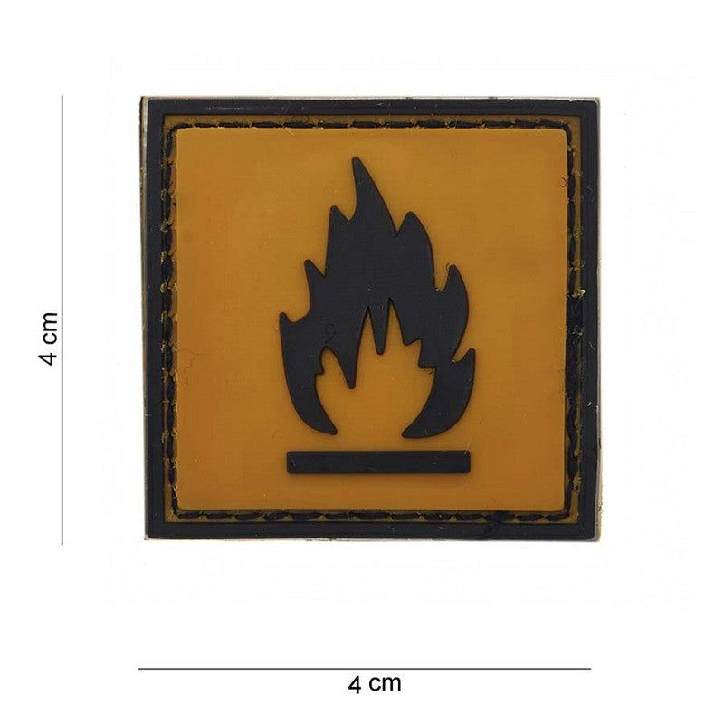 Patch - 3D PVC Flammable 1
