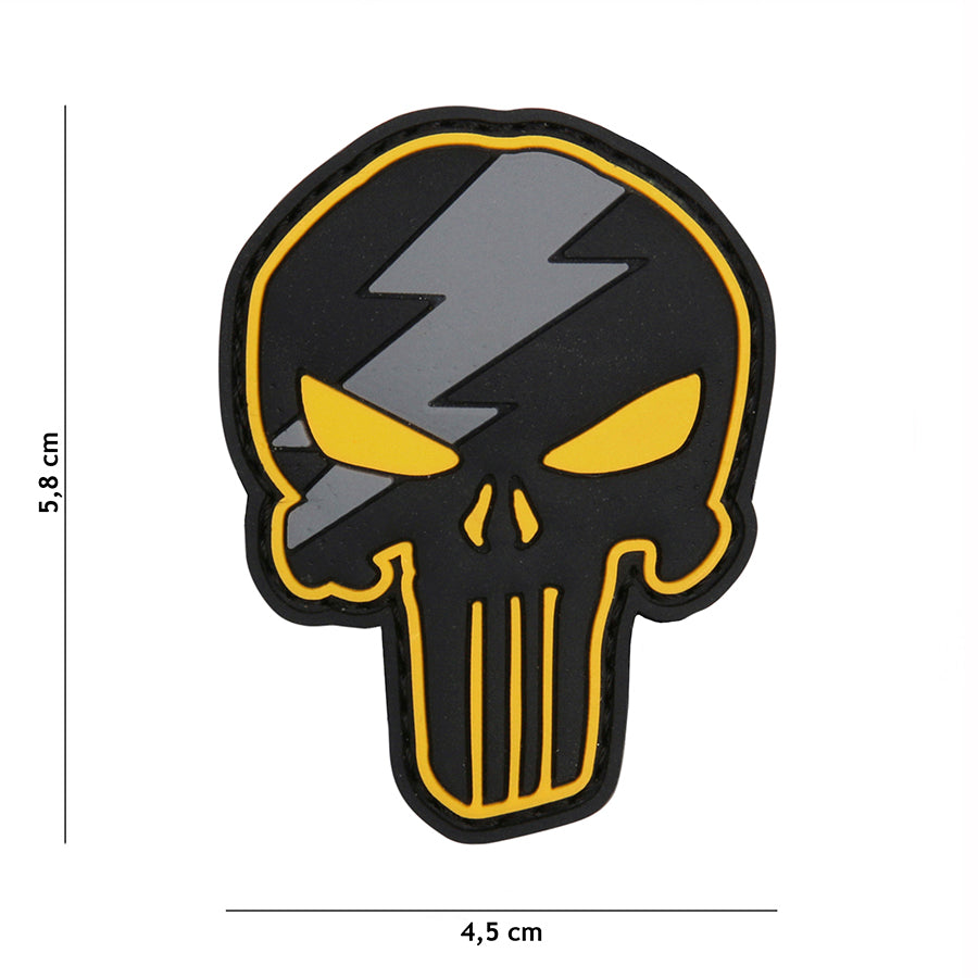 Patch - 3D PVC Punisher thunder 1