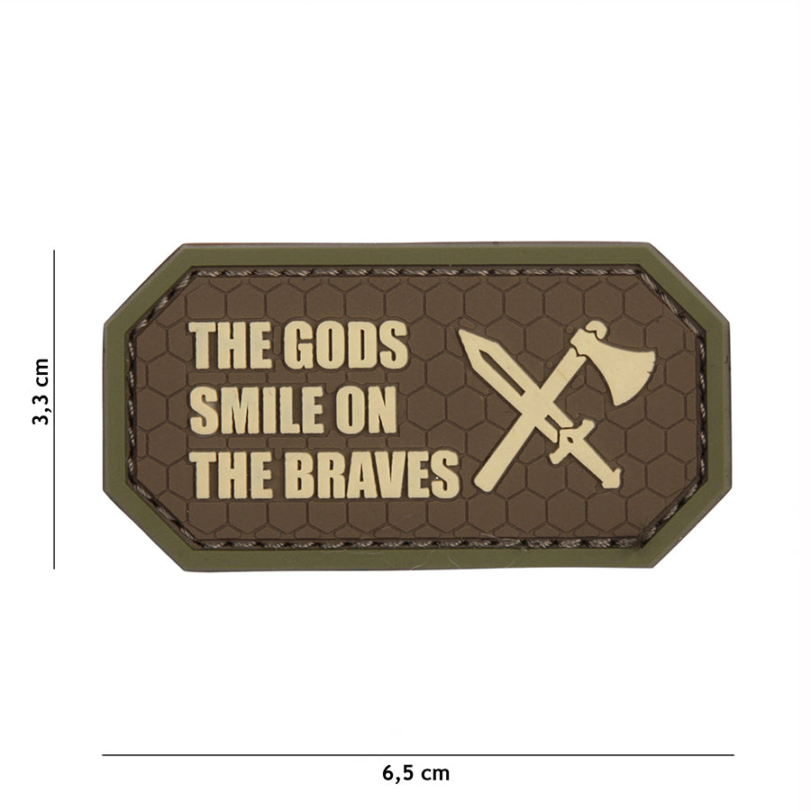 Patch - 3D PVC The Gods smile on the braves 1
