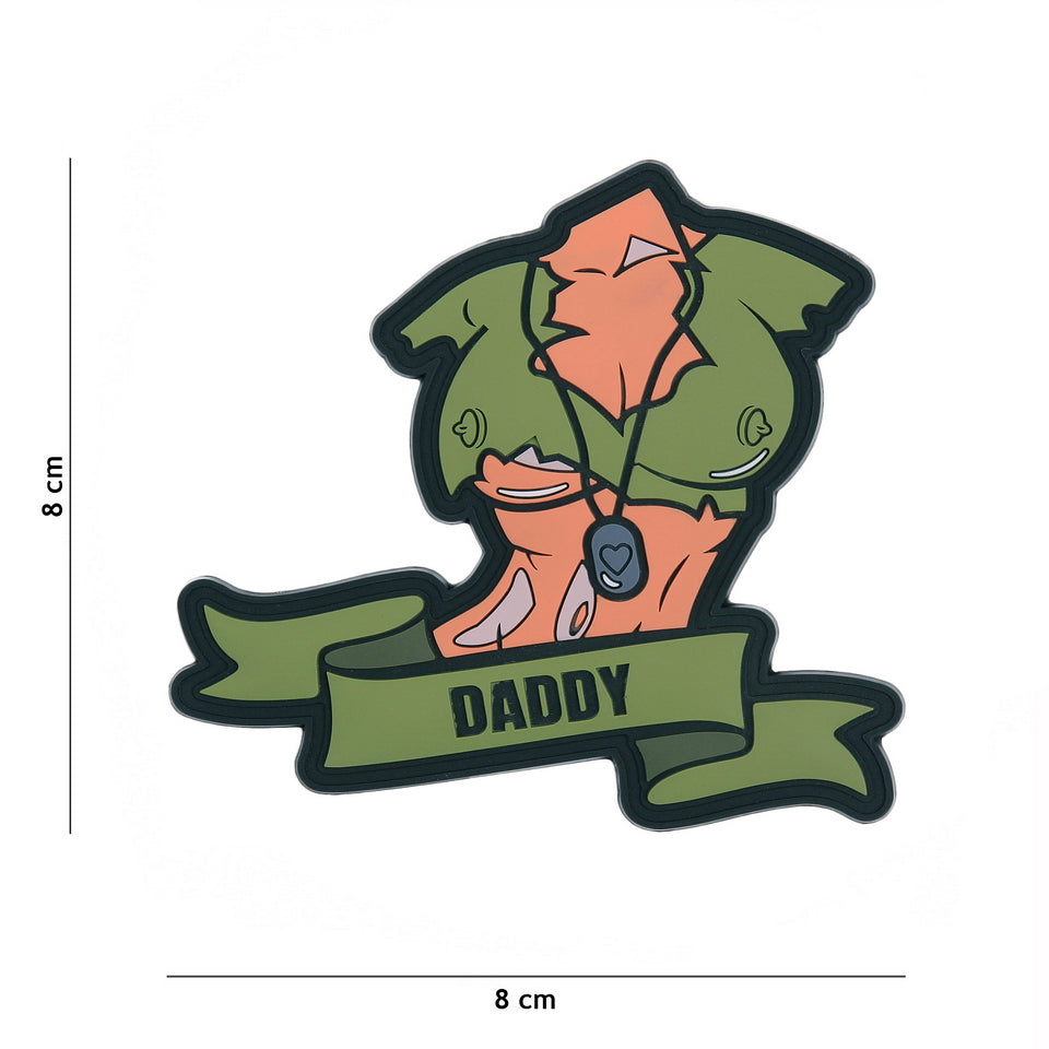 Patch - 3D PVC Daddy girl 1