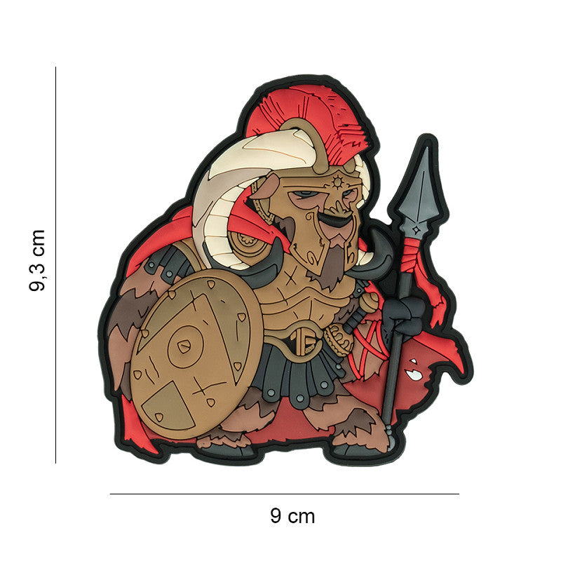 Patch - 3D PVC, Spartan Ox Nr. 8