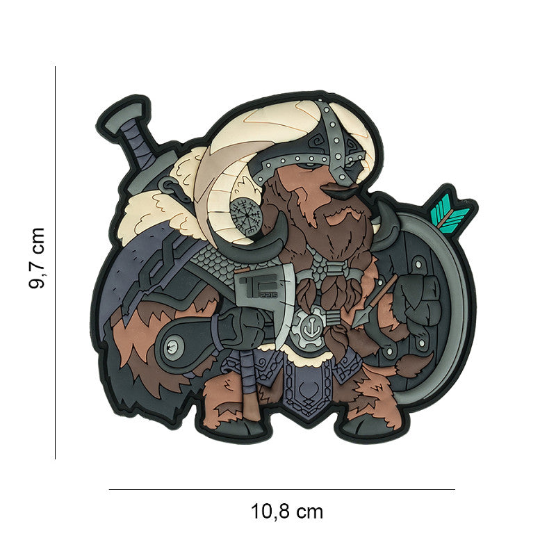 Patch - 3D PVC, Viking Ox Nr. 9
