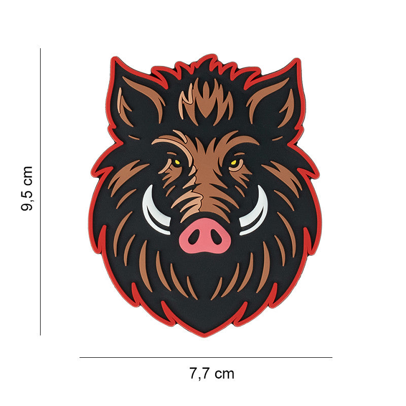 Patch - 3D PVC, Wild boar