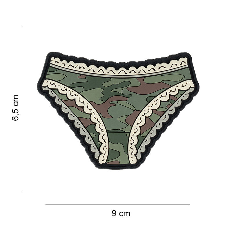 Patch - 3D PVC, Camo briefs