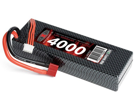 LI-OP 11,1V 4000mAh, 35C, Batteripakke, Batteri 1