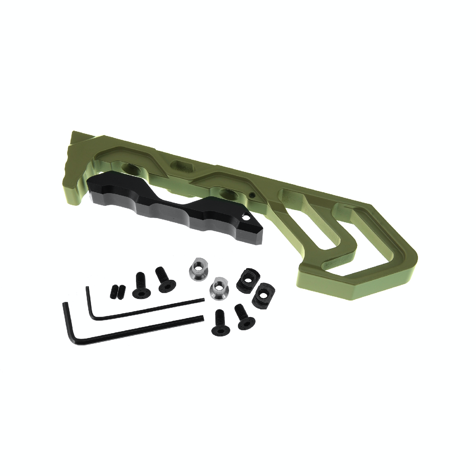 JJ airsoft TD MOD ForeGrip, M-LOK & keymod, Tan 2