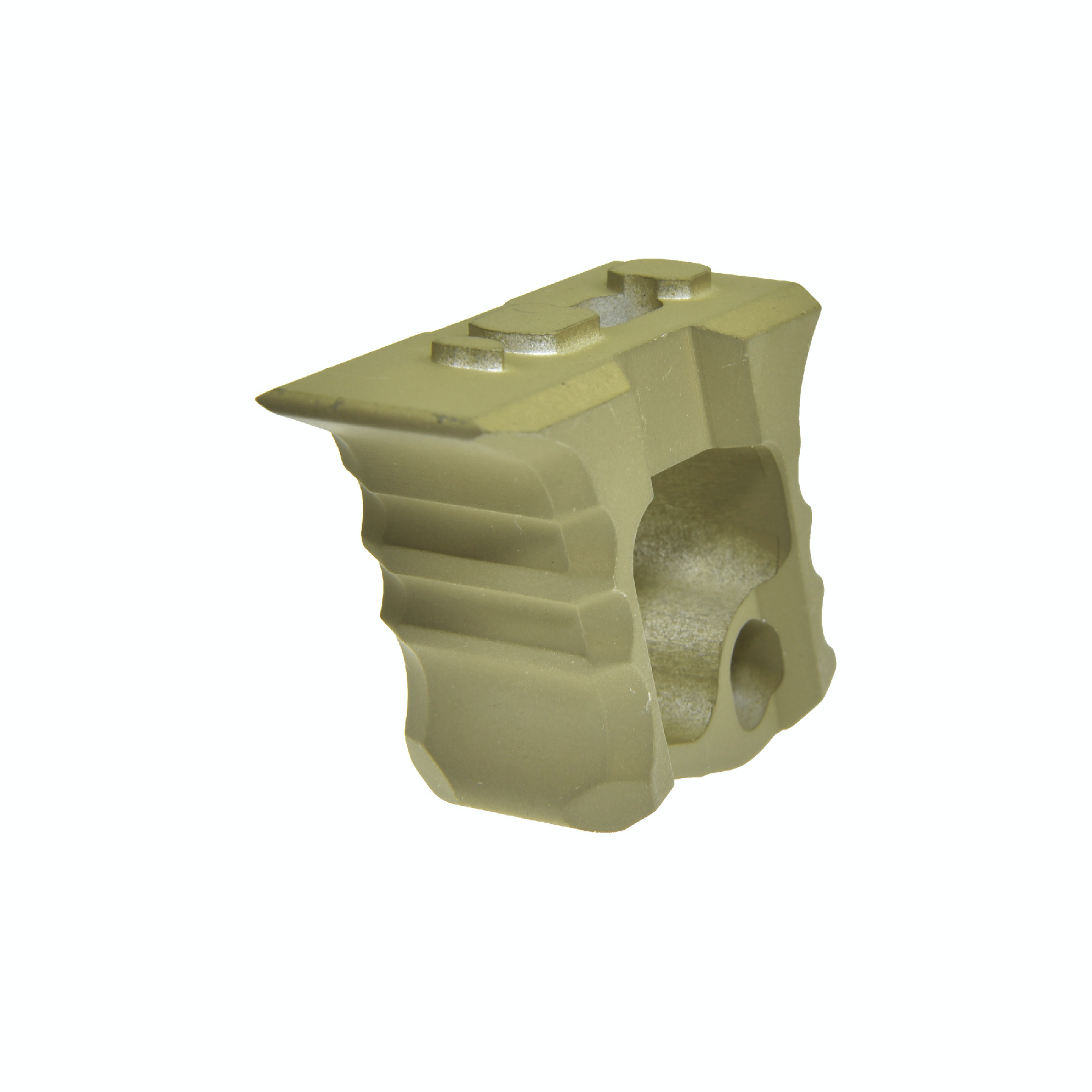 JJ airsoft TD Halo AR-15 Hand Stop, M-LOK & keymod, Tan 1