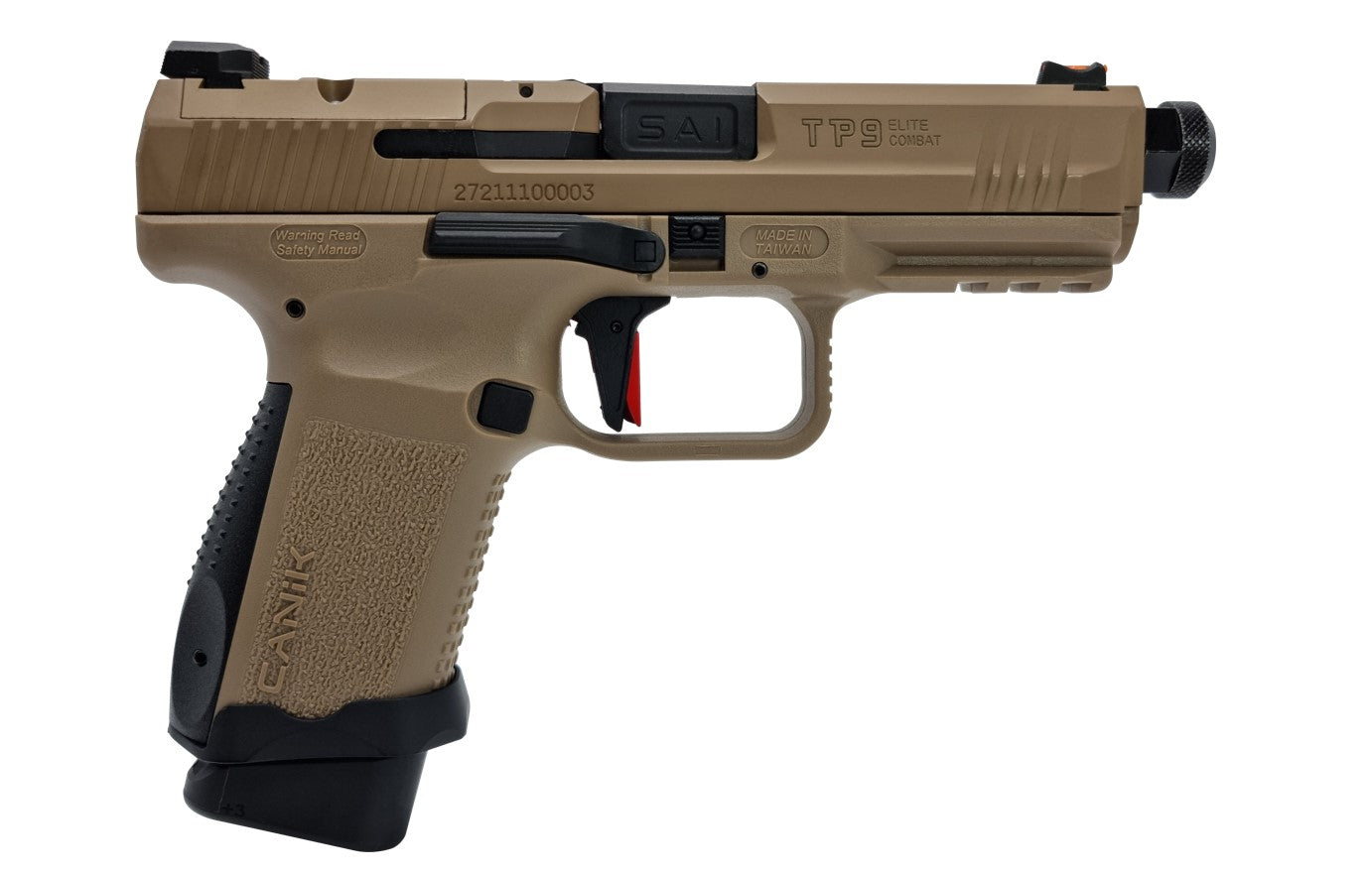 CANIK TP 9 elite combat Tan GBB - Gas 2
