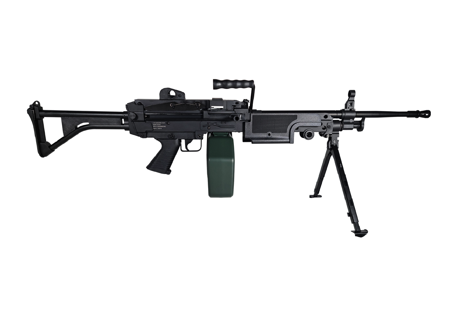 Cybergun - FN 249 MK1, Mosfet, Sort 2