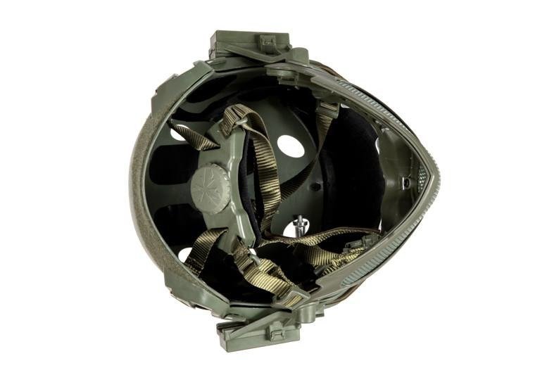 PJ Piloteer fast II hjelm med mask, Oliven 7