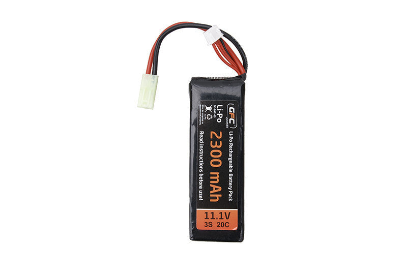 Li-Po 11,1V 2300mAh, 20C, stang, Batteri 1
